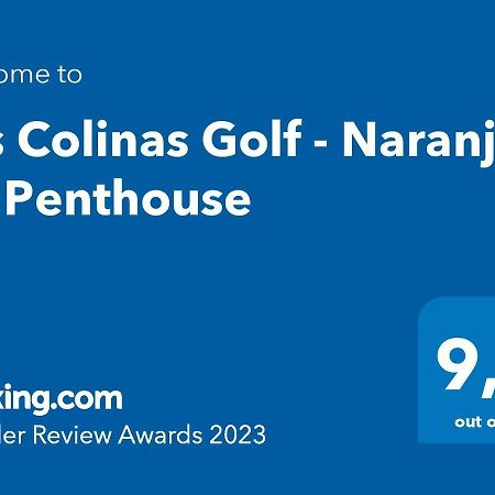 Las Colinas Golf - Naranjo 60 Penthouse Dehesa de Campoamor  Exteriér fotografie